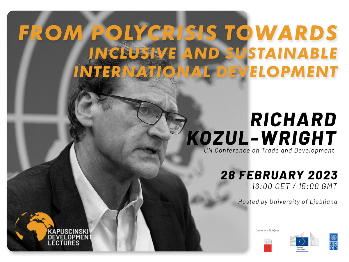 Kapuscinski Development Lectures: From polycrisis towards inclusive and sustainable international development