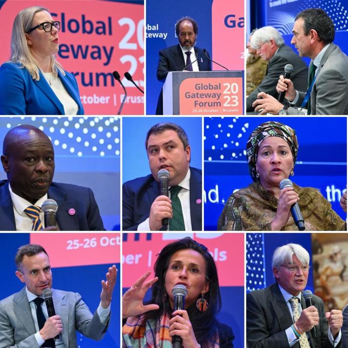Global Gateway Forum 2023 collage