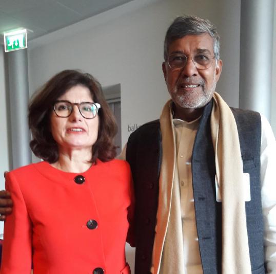 Henriette Geiger & Kailash Satyarthi