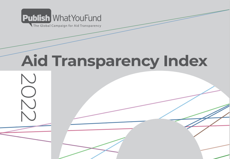 2022 Aid Transparency Index the European Commission reaffirms its commitment to better