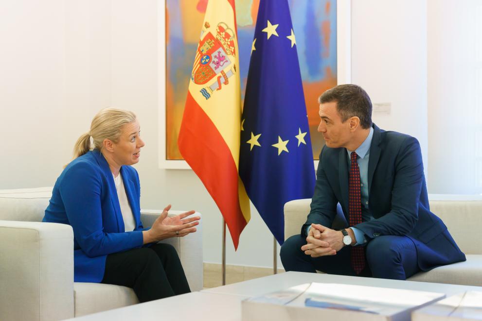 Visit by Jutta Urpilainen, European Commissioner, to Spain