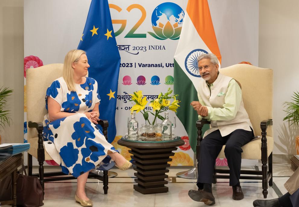 Visit of Jutta Urpilainen, European Commissioner, to India