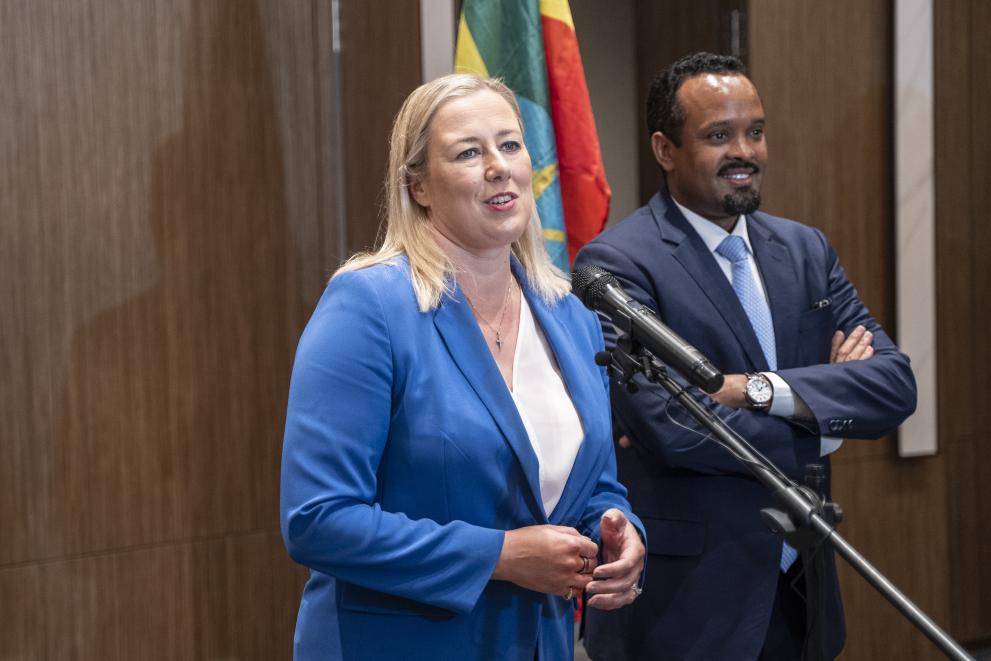 Visit of Jutta Urpilainen, European Commissioner, to Ethiopia