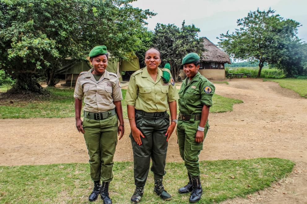 Rangers at DRC's Virunga National Park