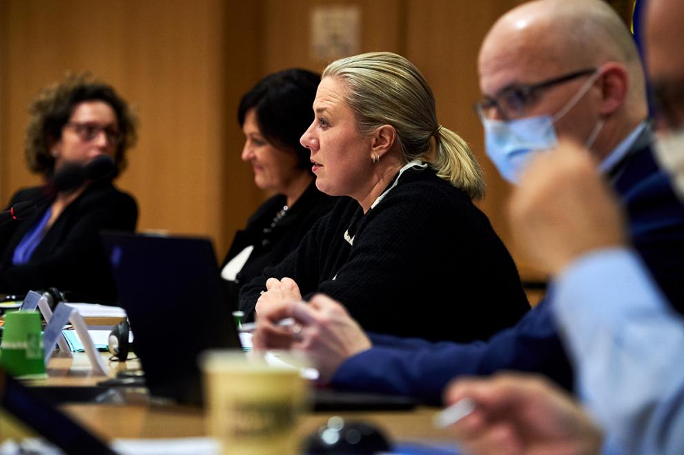 Jutta Urpilainen, European Commissioner for International Partnerships, participates at the Virtual High-Level Round Table of the 18th annual Overseas Countries and Territories (OCTs) - EU forum.