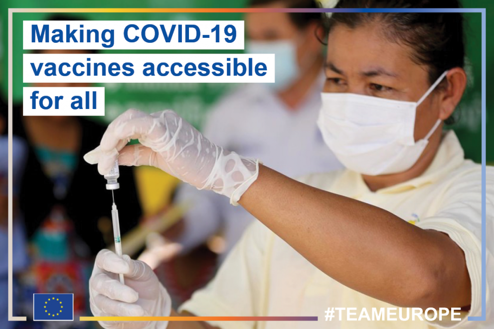 Team Europe: €34 billion disbursed so far to tackle COVID-19 in partner countries