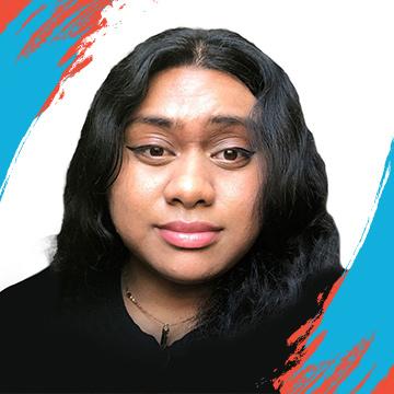 Nefa Lemo, member of the OCT Youth Network