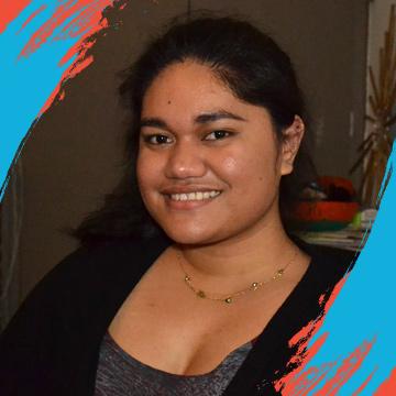 Victoria Talalua, member of the OCT Youth Network