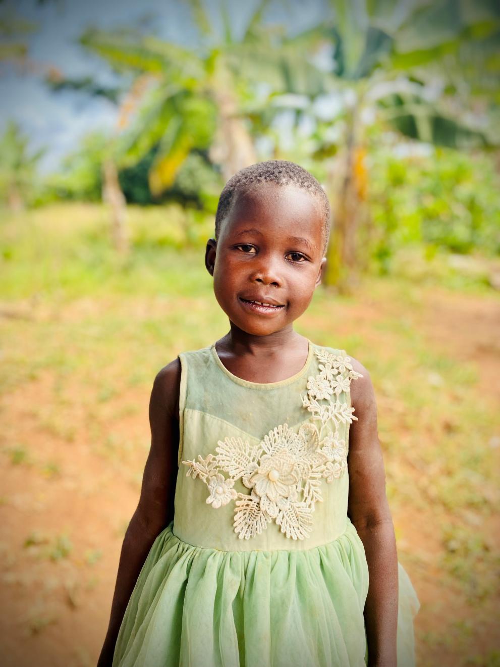 A Ugandan child