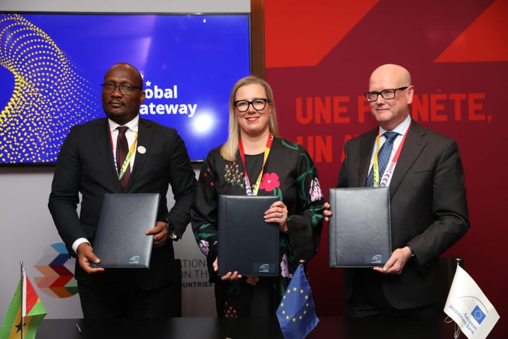 Global Gateway: Team Europe provides €14 million for water infrastructure in São Tomé
