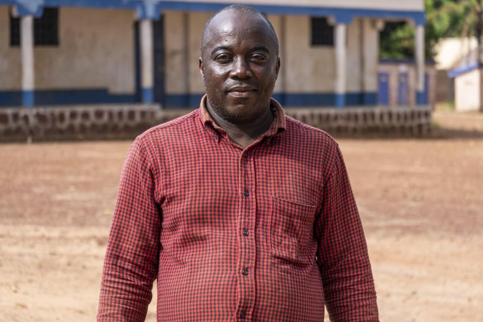 Alain Gassingoua, maire d'Obo (Haut-Mbomou) 