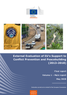 External Evaluation of EU’s Support to Conflict Prevention and Peacebuilding (2013-2018)