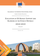 Evaluation of EU Budget Support and Blending in the Kyrgyz Republic (2010-2019)