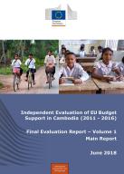 Evaluation of EU Budget Support to Cambodia (2011-2016)