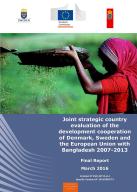 Joint strategic country evaluation of the development cooperation of Denmark, Sweden and the European Union with Bangladesh (2007-2013)