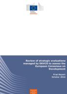 Review of strategic evaluations managed by DEVCO to assess the European Consensus on Development