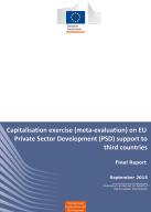 Review of evaluations of EU private sector development support to third countries