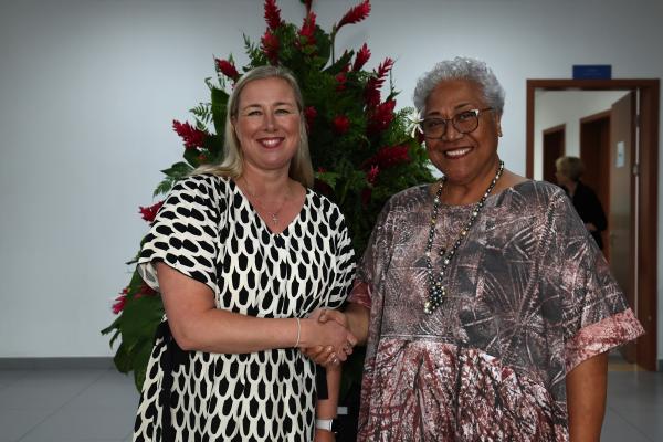 Visit of Jutta Urpilainen, European Commissioner, to Samoa
