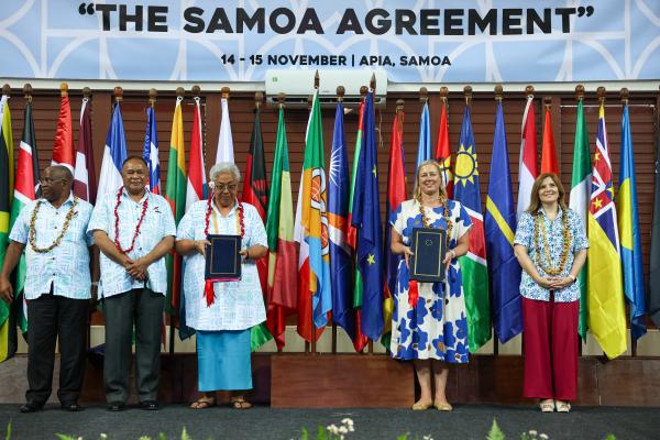 Visit of Jutta Urpilainen, European Commissioner, to Samoa