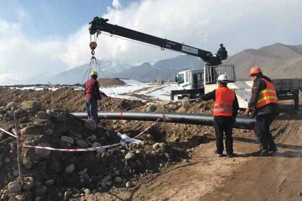 Kirghistan water mains