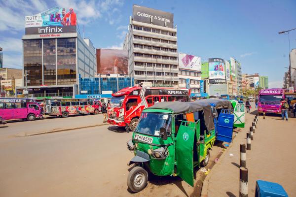 Public transport campaign in Nairobi