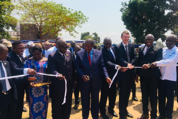 Inauguration de la dorsale optique en République Centrafricaine